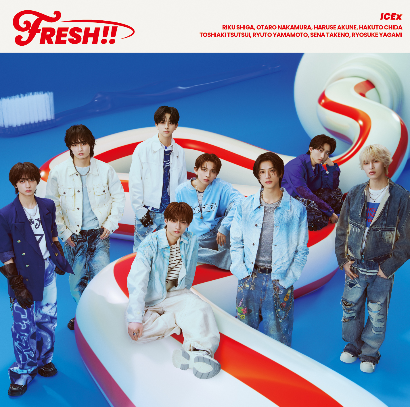 ICEx FRESH プンジェラ CD アルバム アイス 7月1日2ndアルバム「FRESH!!」の収録曲＆Blu-ray情報公開！ | ICEx