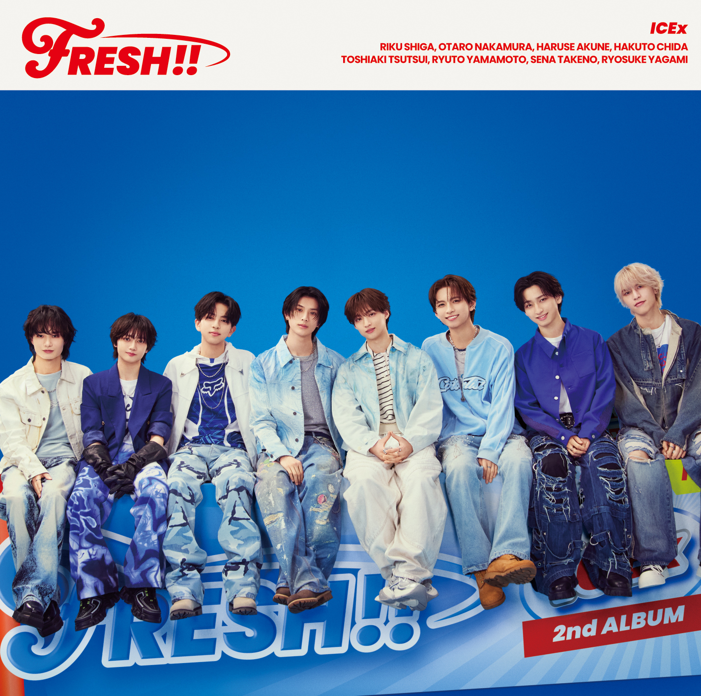 7月1日2ndアルバム「FRESH!!」ジャケット写真公開！ | ICEx