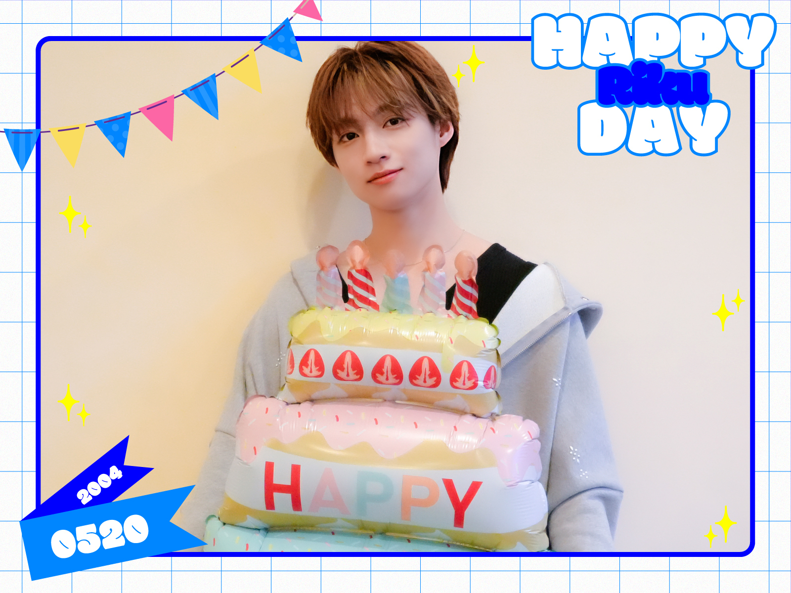 💙HAPPY BIRTHDAY 志賀李玖!!💙 | ICEx