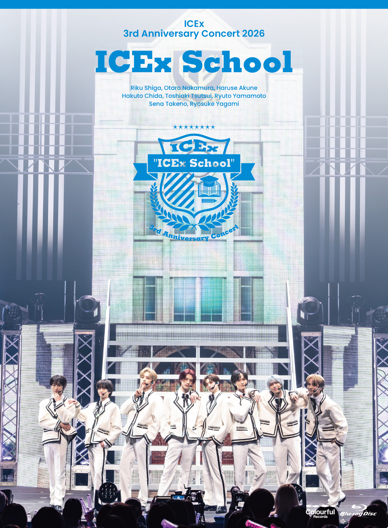8月19日ICEx初の映像作品Blu-ray&DVD「ICEx 3rd Anniversary Concert