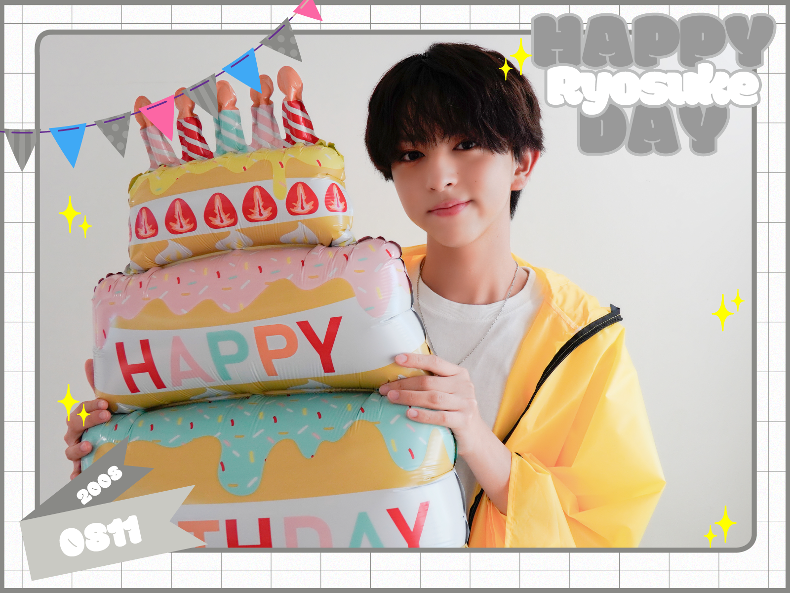 🤍HAPPY BIRTHDAY 八神遼介!!🤍 | ICEx